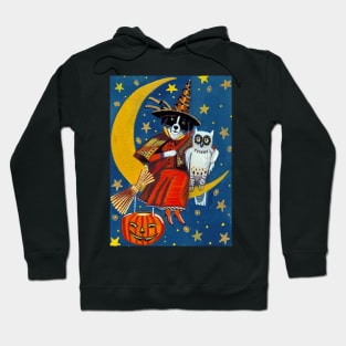 Starry Moon witch Hoodie